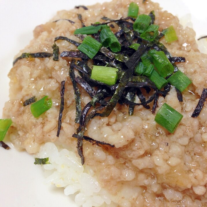 とろ〜りおいしい☆そぼろあんかけ丼